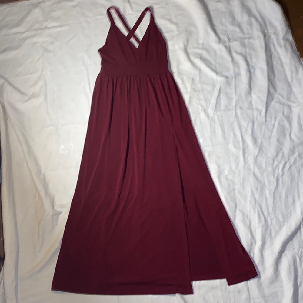 Maroon dress New with tags